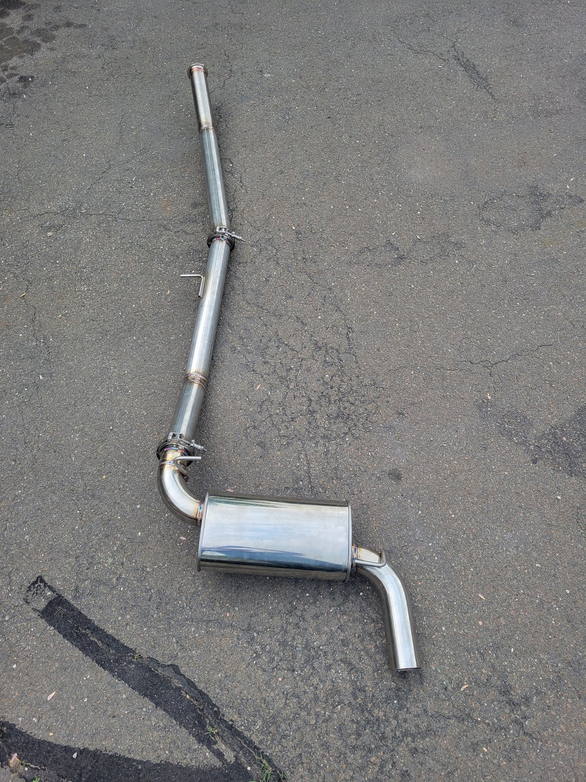 Downpipe back exhaust